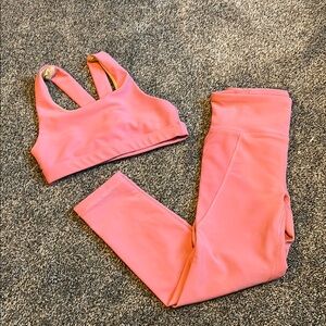 Old Navy Kids PowerSoft Activewear Set - Light Pink
